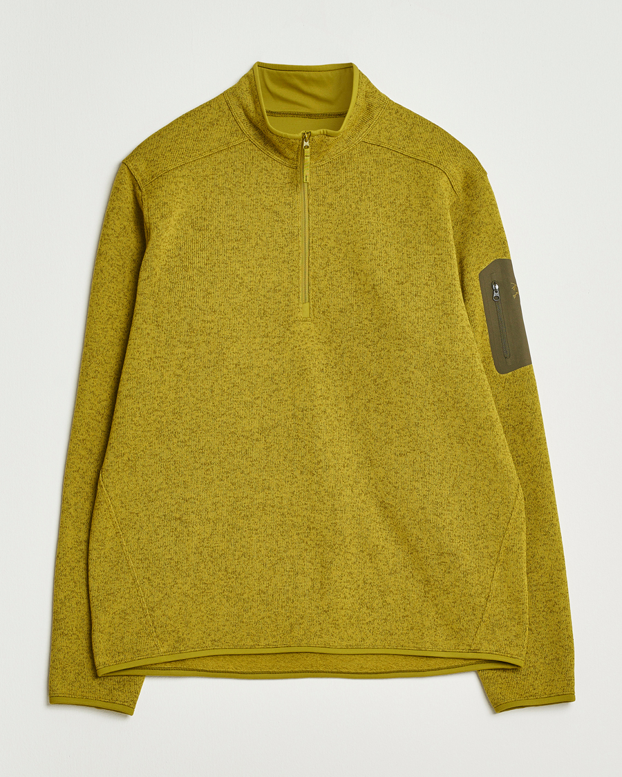 Herr | Tröjor | Arc'teryx | Covert Half-Zip Olive Moss Heather