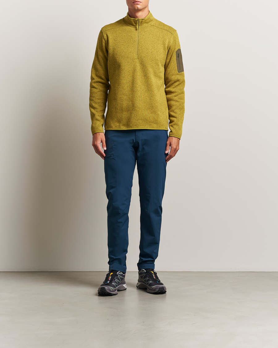Herr | Tröjor | Arc'teryx | Covert Half-Zip Olive Moss Heather