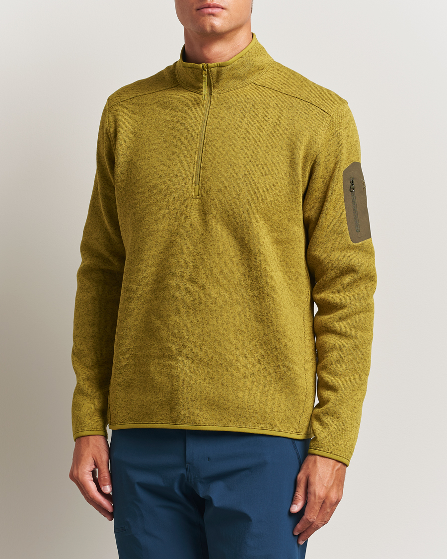 Herr | Tröjor | Arc'teryx | Covert Half-Zip Olive Moss Heather