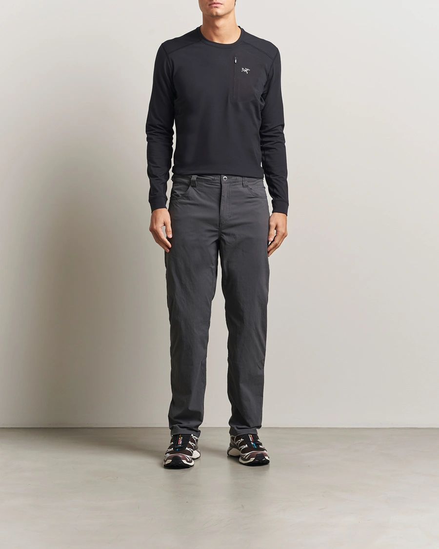 Herr | Tröjor | Arc'teryx | Rho Baselayer Crew Neck Black