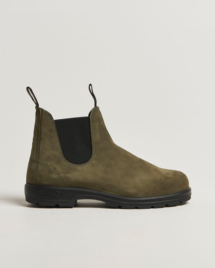 Herr | Kängor | Blundstone | 2442 Classic Oiled Nubuck Chelsea Boot Forest