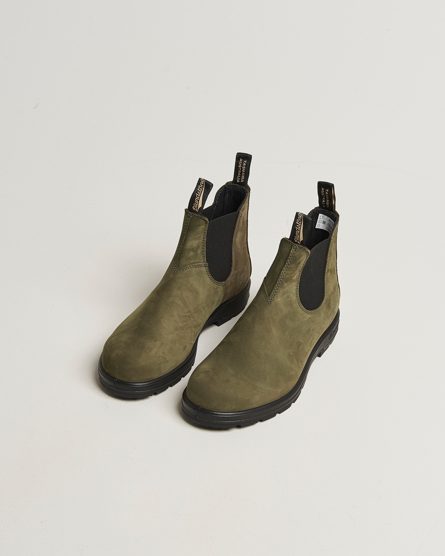 Herr | Kängor | Blundstone | 2442 Classic Oiled Nubuck Chelsea Boot Forest