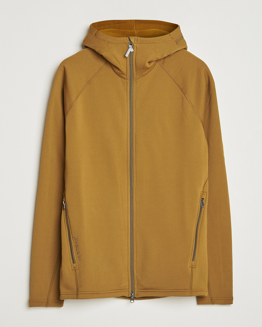 Herr | Tröjor | Houdini | Power Up Houdi Greenish Gold