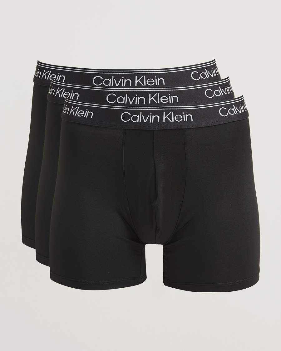 Herr | Underkläder | Calvin Klein | 3-Pack Micro Stretch Trunk Black