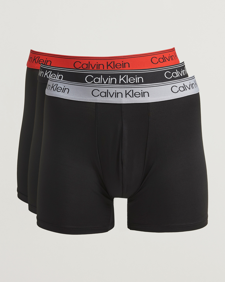 Herr | Underkläder | Calvin Klein | 3-Pack Micro Stretch Boxer Brief Black