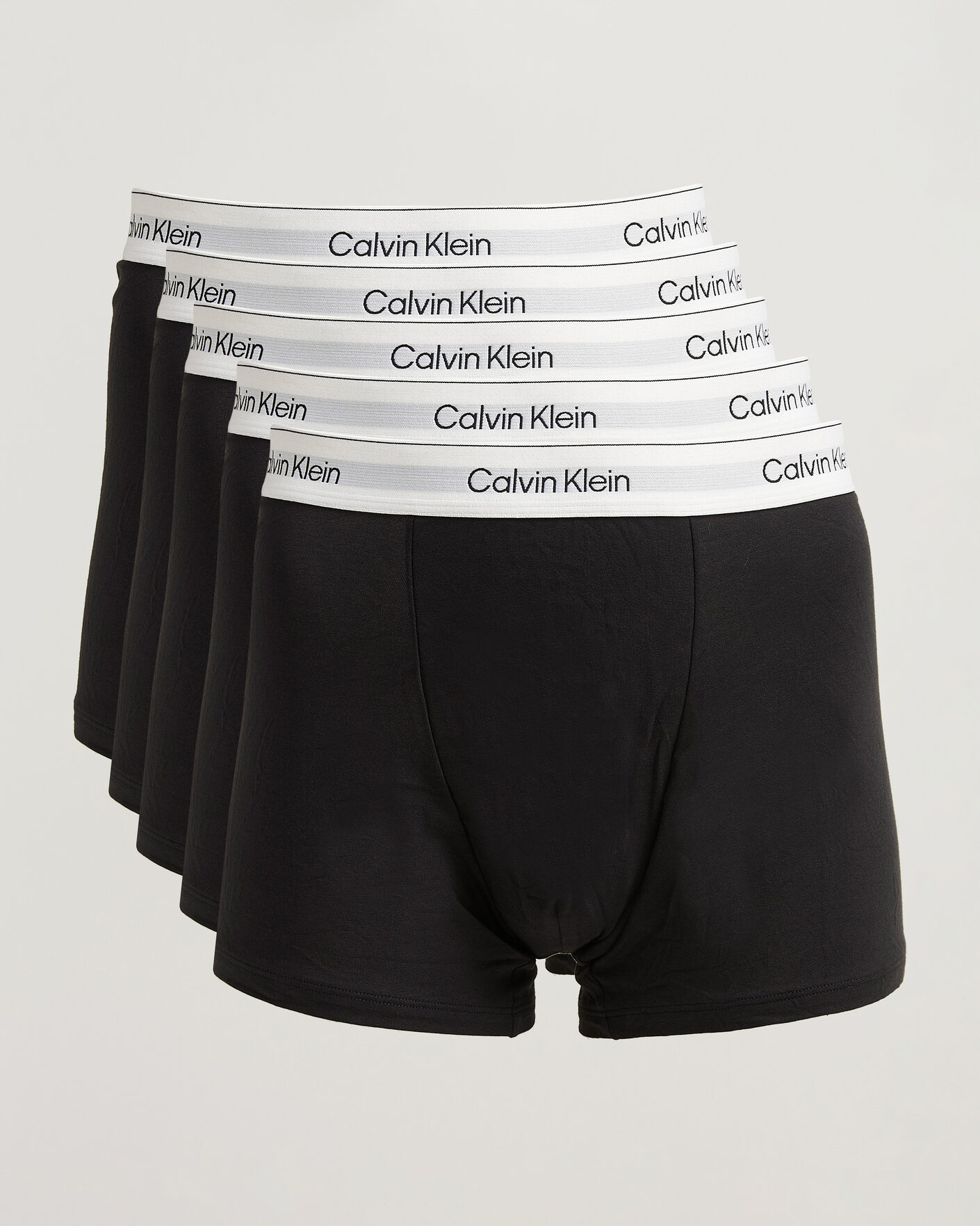 Herr | Underkläder | Calvin Klein | 5-Pack Icon Cotton Stretch Relaxed Trunk Black