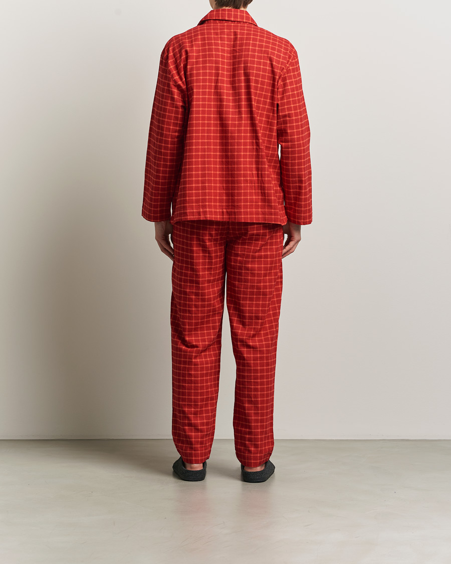 Herr | Pyjamas & Morgonrockar | Calvin Klein | Flannel Pyjama Set Red