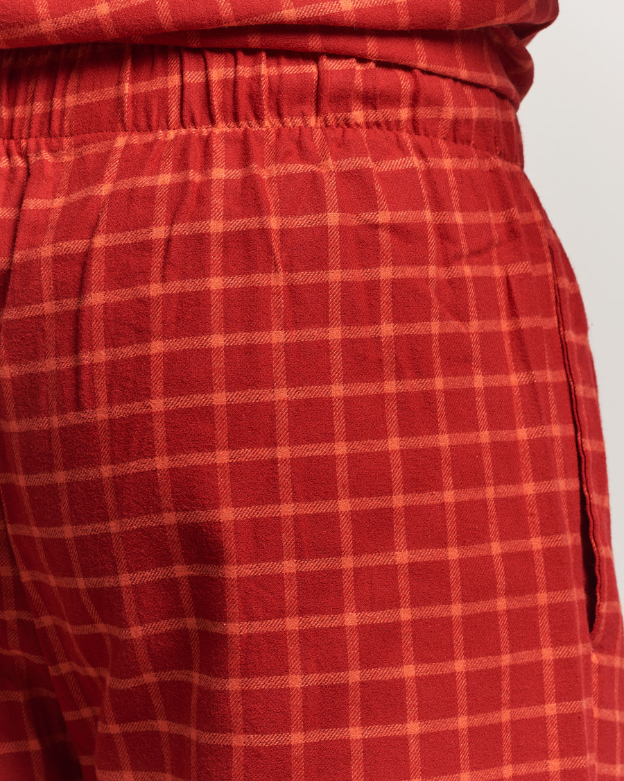 Herr | Pyjamas & Morgonrockar | Calvin Klein | Flannel Pyjama Set Red