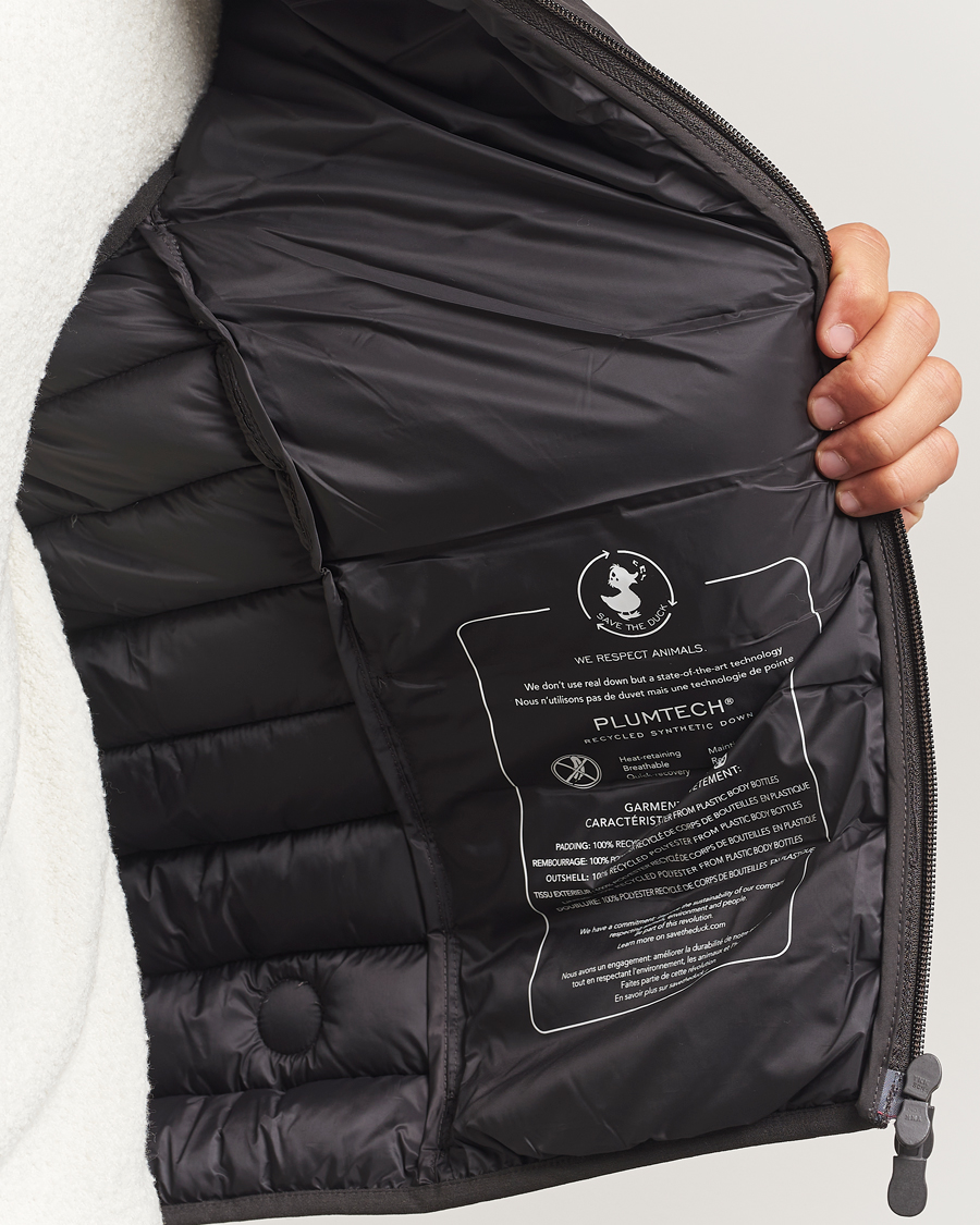 Herr | Västar | Save The Duck | Rhus Matt Lightweight Vest Brown Black