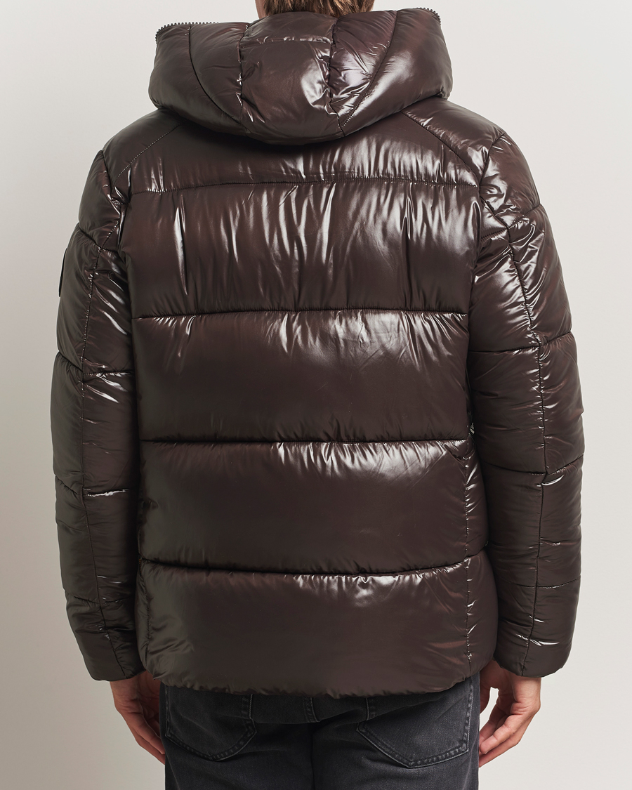 Herr | Jackor | Save The Duck | Edgard Padded Puffer Brown Black