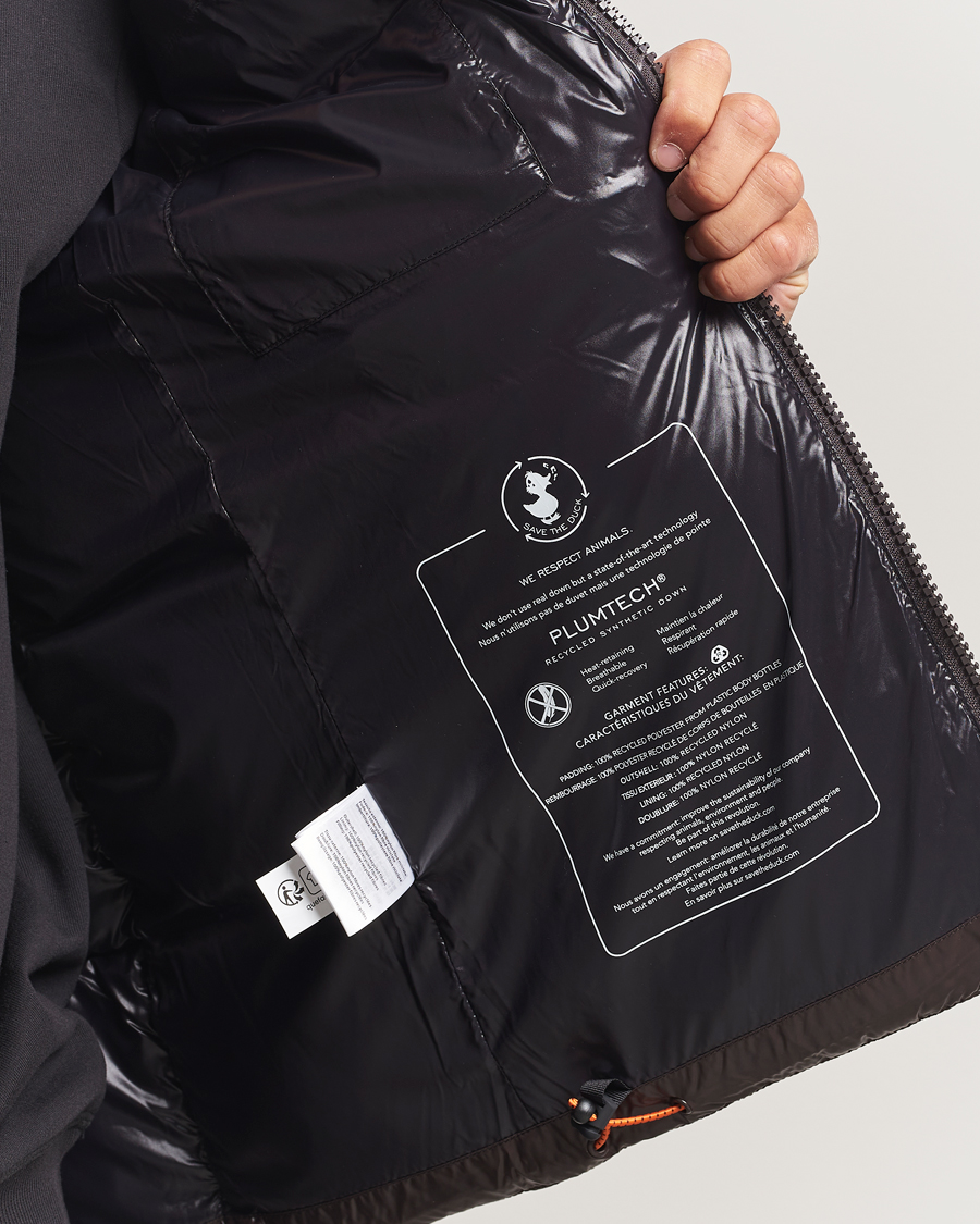 Herr | Jackor | Save The Duck | Edgard Padded Puffer Brown Black