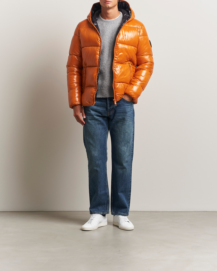 Herr | Jackor | Save The Duck | Edgard Padded Puffer Fox Brown