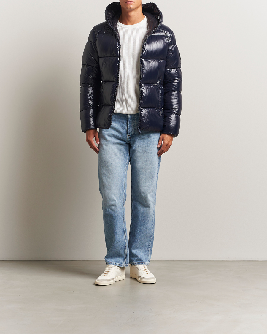 Herr | Jackor | Save The Duck | Edgard Padded Puffer Blue Black
