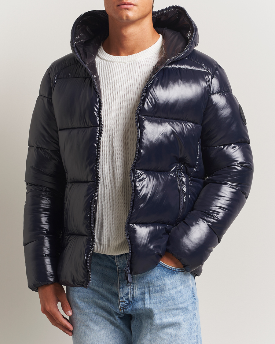 Herr | Jackor | Save The Duck | Edgard Padded Puffer Blue Black