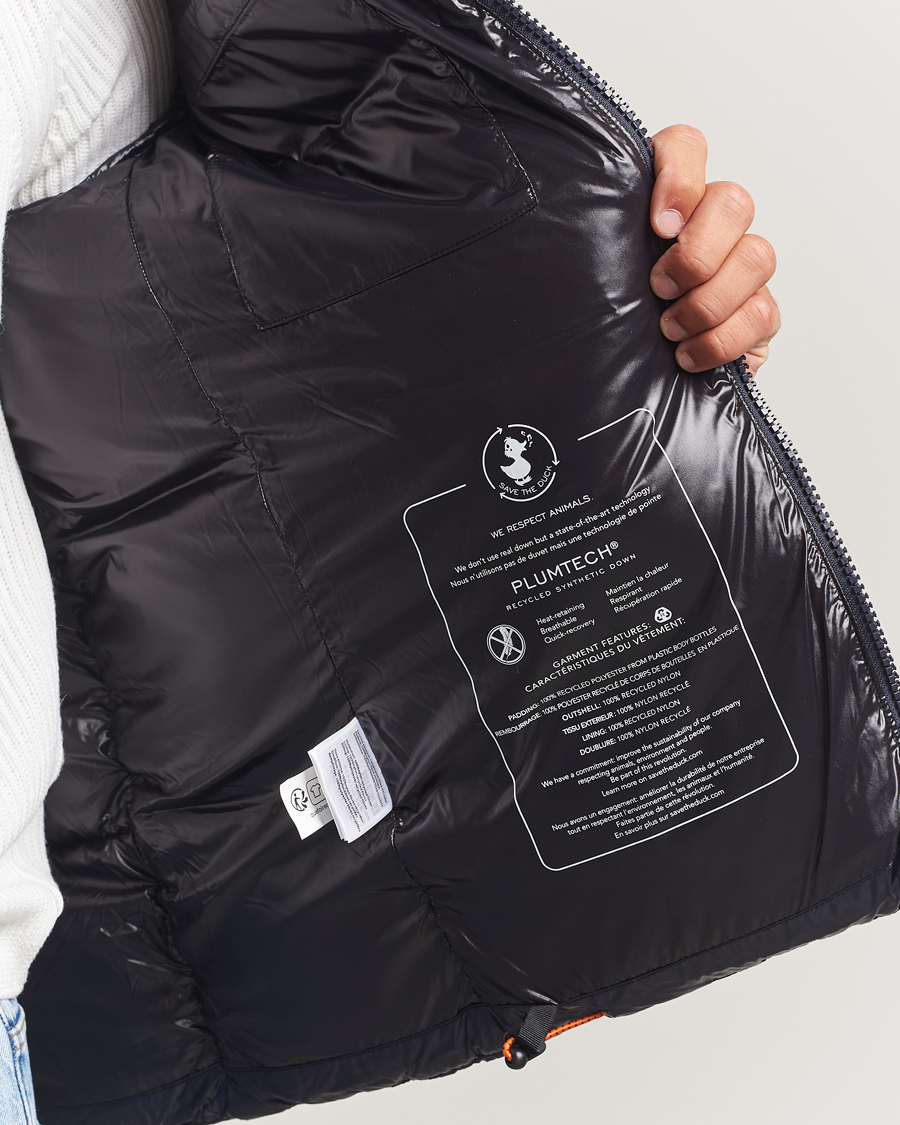 Herr | Jackor | Save The Duck | Edgard Padded Puffer Blue Black