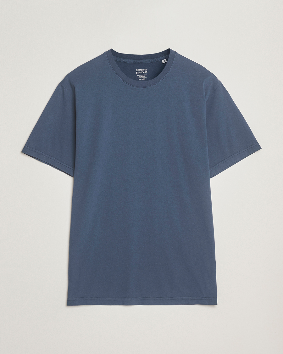 Herr | T-Shirts | Colorful Standard | Classic Organic T-Shirt Petrol Blue