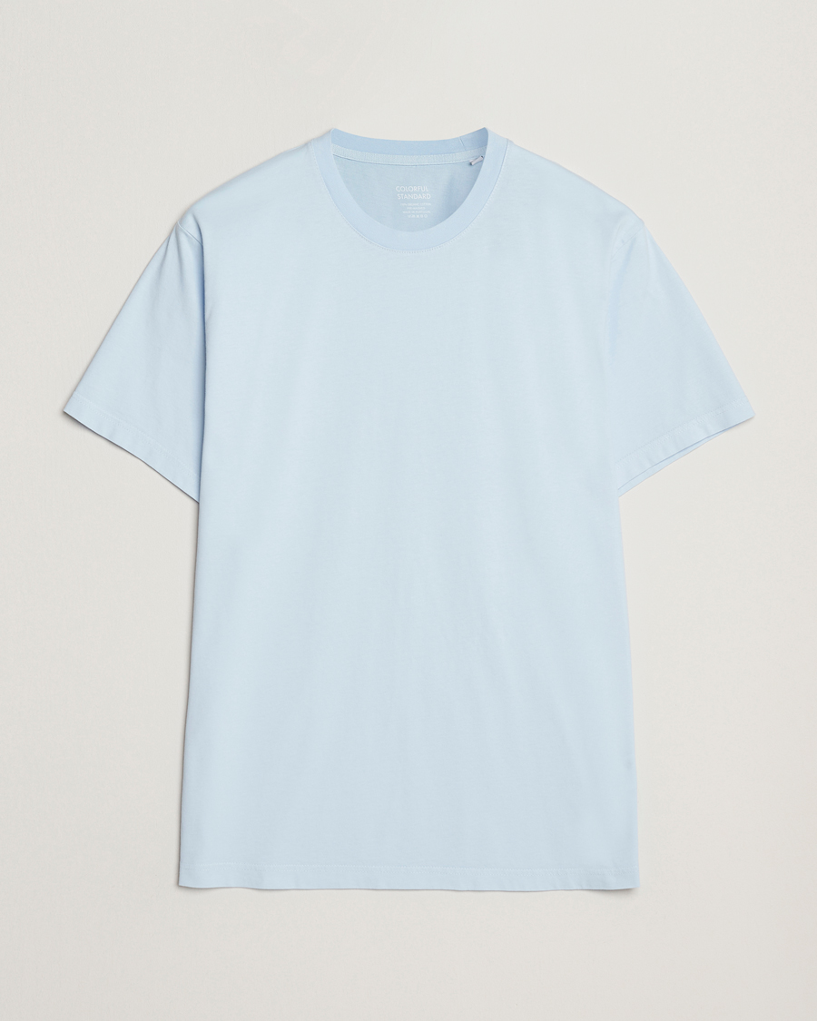 Herr | T-Shirts | Colorful Standard | Classic Organic T-Shirt Polar Blue