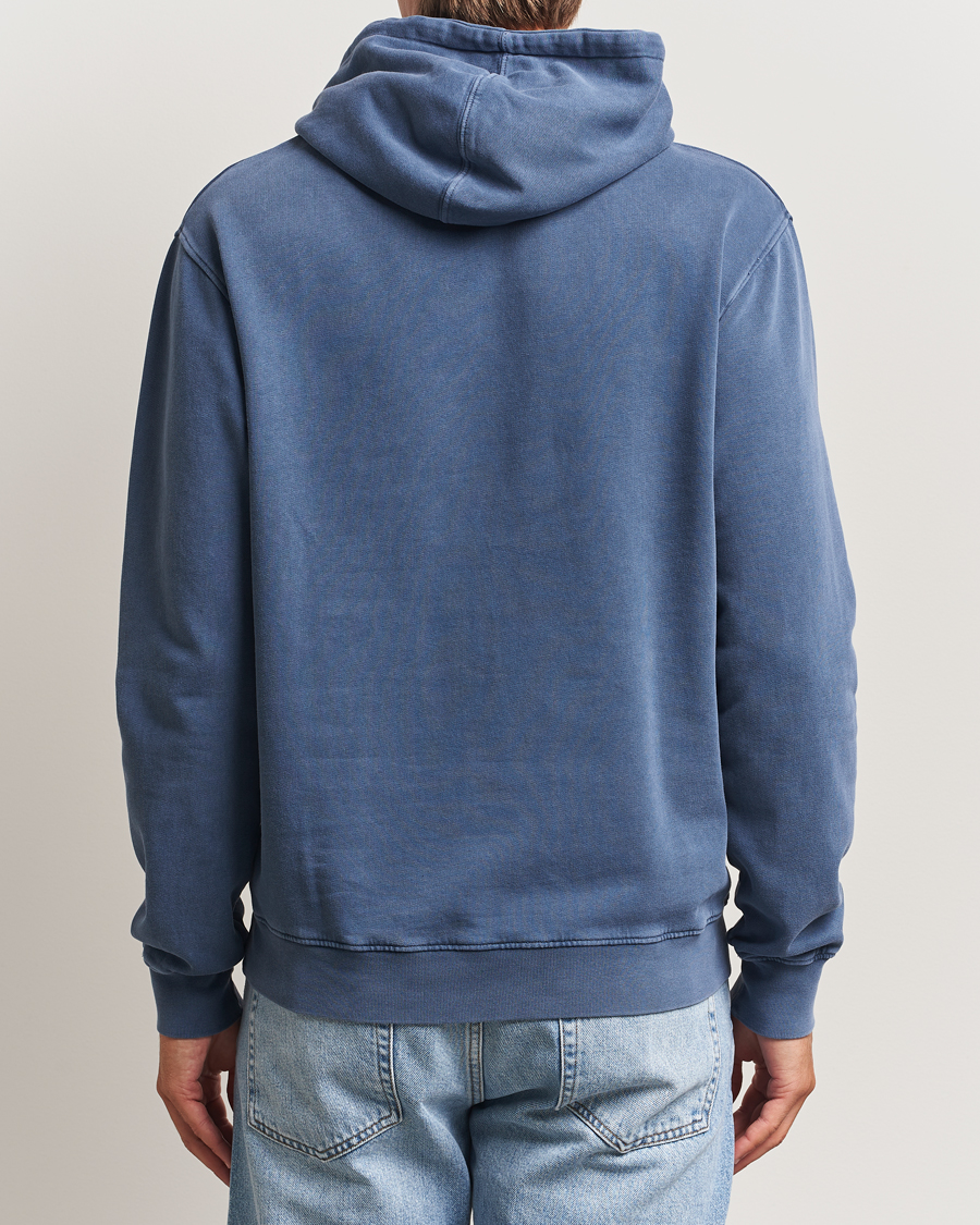 Herr | Tröjor | Colorful Standard | Classic Organic Hood Neptune Blue