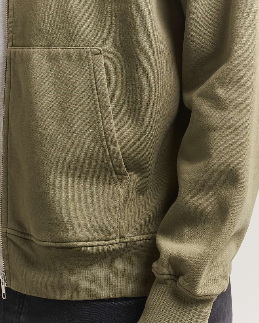 Herr | Tröjor | Colorful Standard | Classic Organic Full Zip Hoodie Dusty Olive