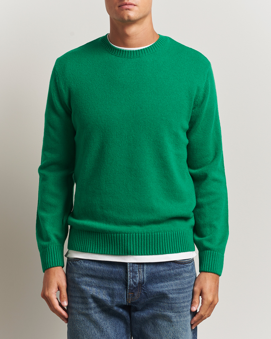 Herr | Tröjor | Colorful Standard | Classic Merino Wool Crew Neck Kelly Green