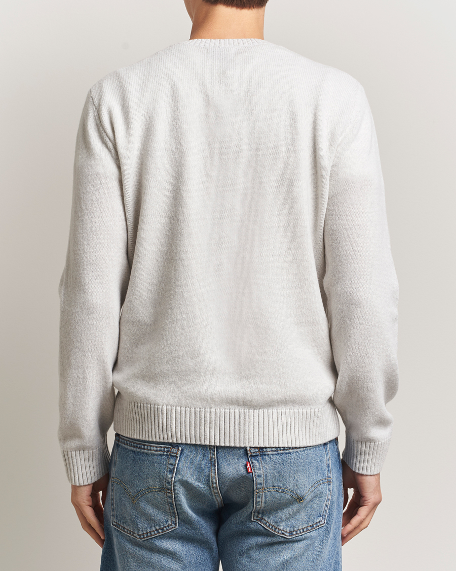 Herr | Tröjor | Colorful Standard | Classic Merino Wool Crew Neck Snow Melange
