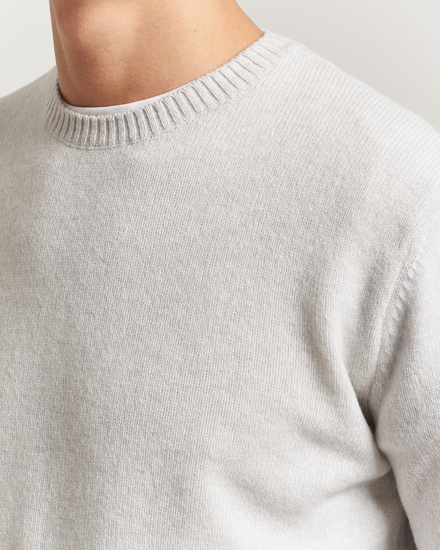 Herr | Tröjor | Colorful Standard | Classic Merino Wool Crew Neck Snow Melange
