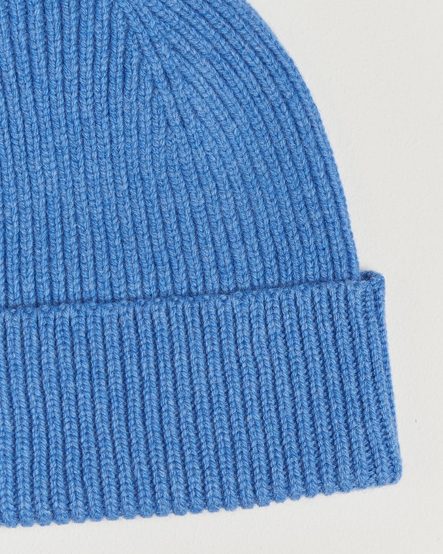 Herr | Mössor | Colorful Standard | Merino Wool Beanie Pacific Blue