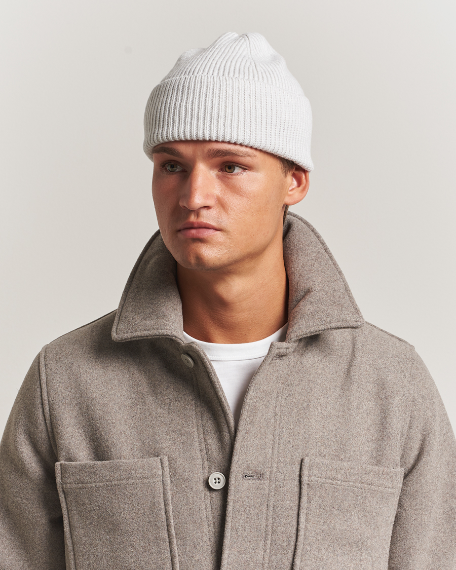 Herr | Mössor | Colorful Standard | Merino Wool Beanie Snow Melange