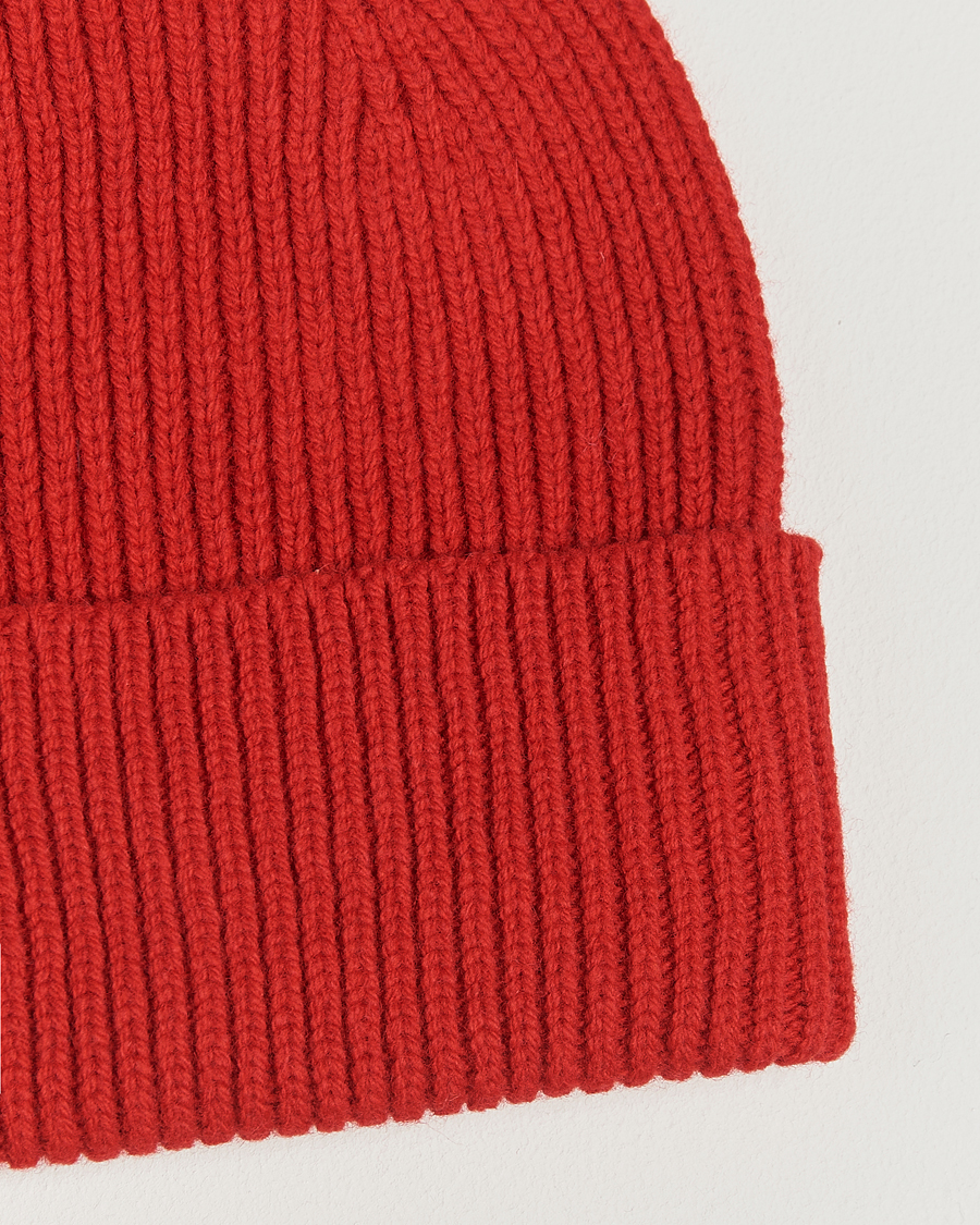 Herr | Mössor | Colorful Standard | Merino Wool Beanie Scarlet Red