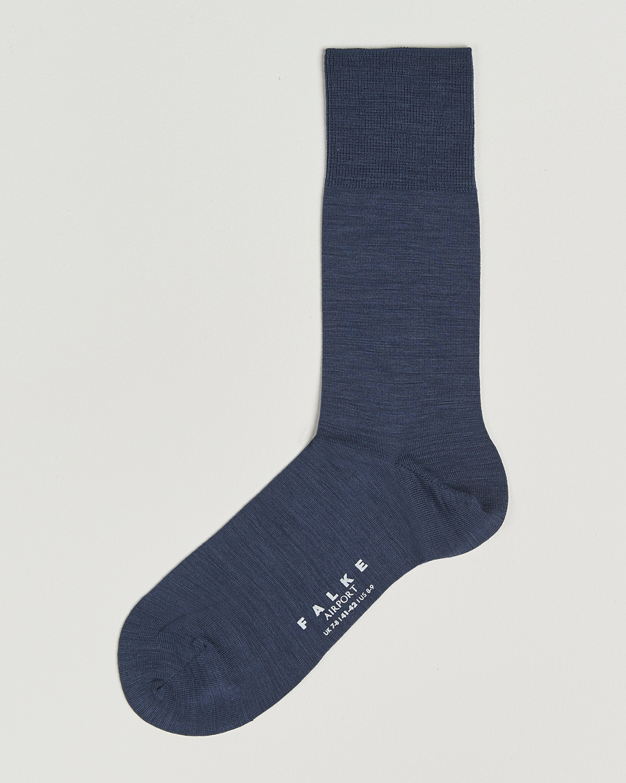 Herr | Underkläder | Falke | Airport Socks Blue Ink