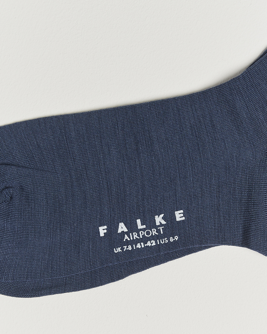 Herr | Underkläder | Falke | Airport Socks Blue Ink