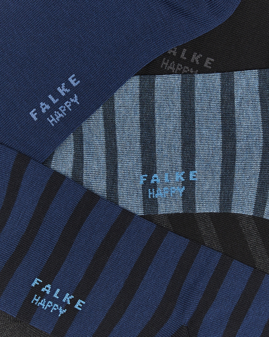 Herr | Underkläder | Falke | Happy 5-Pack Cotton Socks Multi