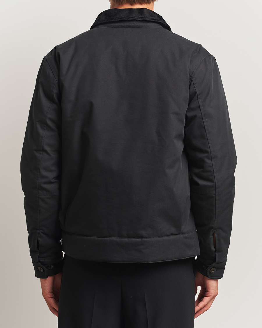 Herr | Jackor | Fred Perry | Cotton Light Padded Harrington Jacket Black