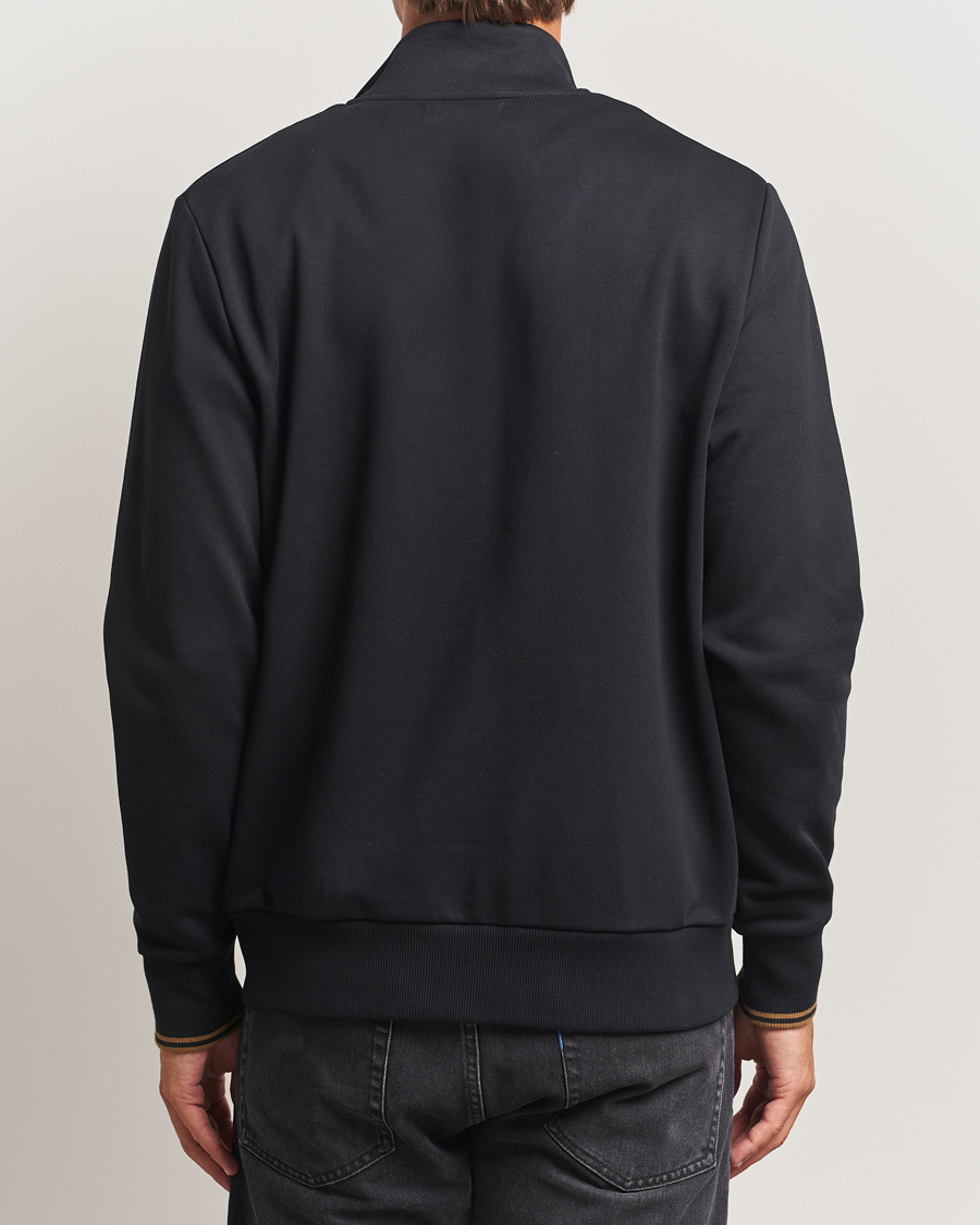 Herr | Tröjor | Fred Perry | Full Zip Sweatshirt Black