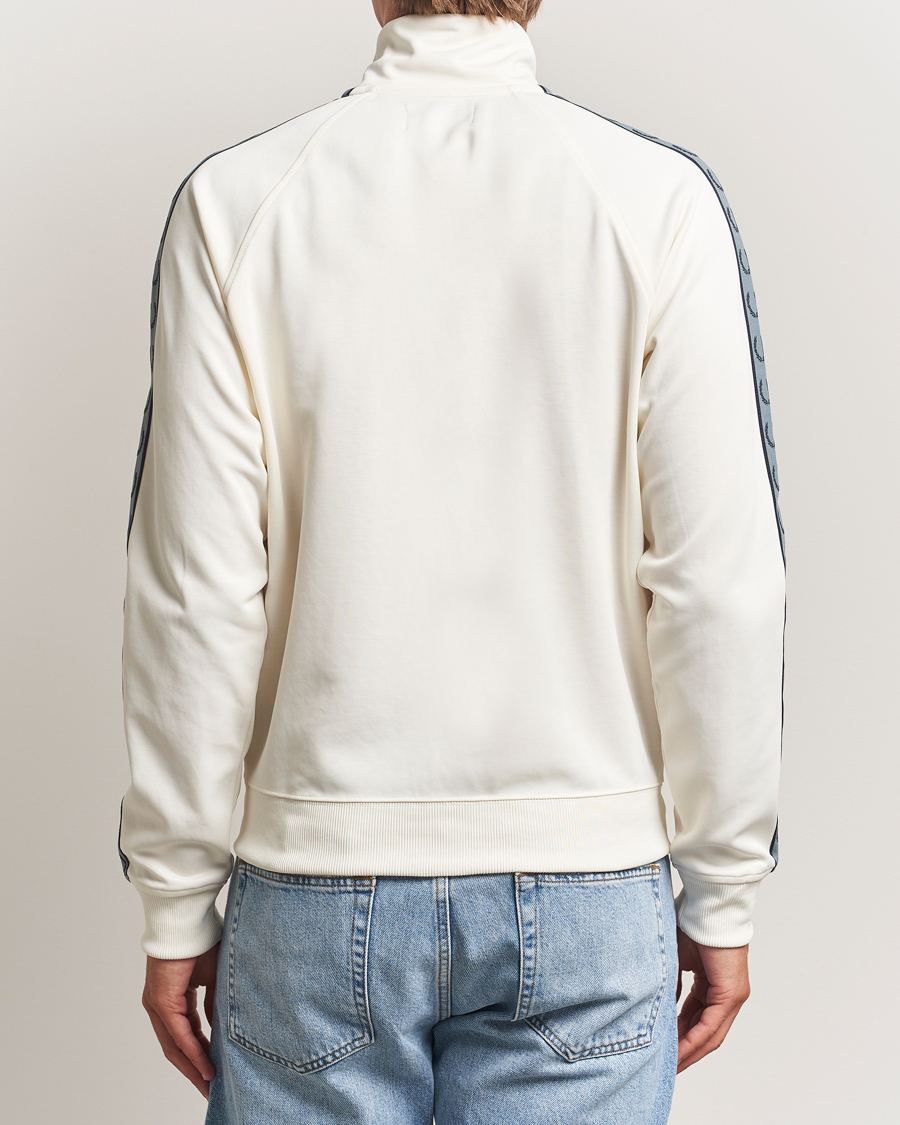 Herr | Tröjor | Fred Perry | Taped Track Jacket Ecru