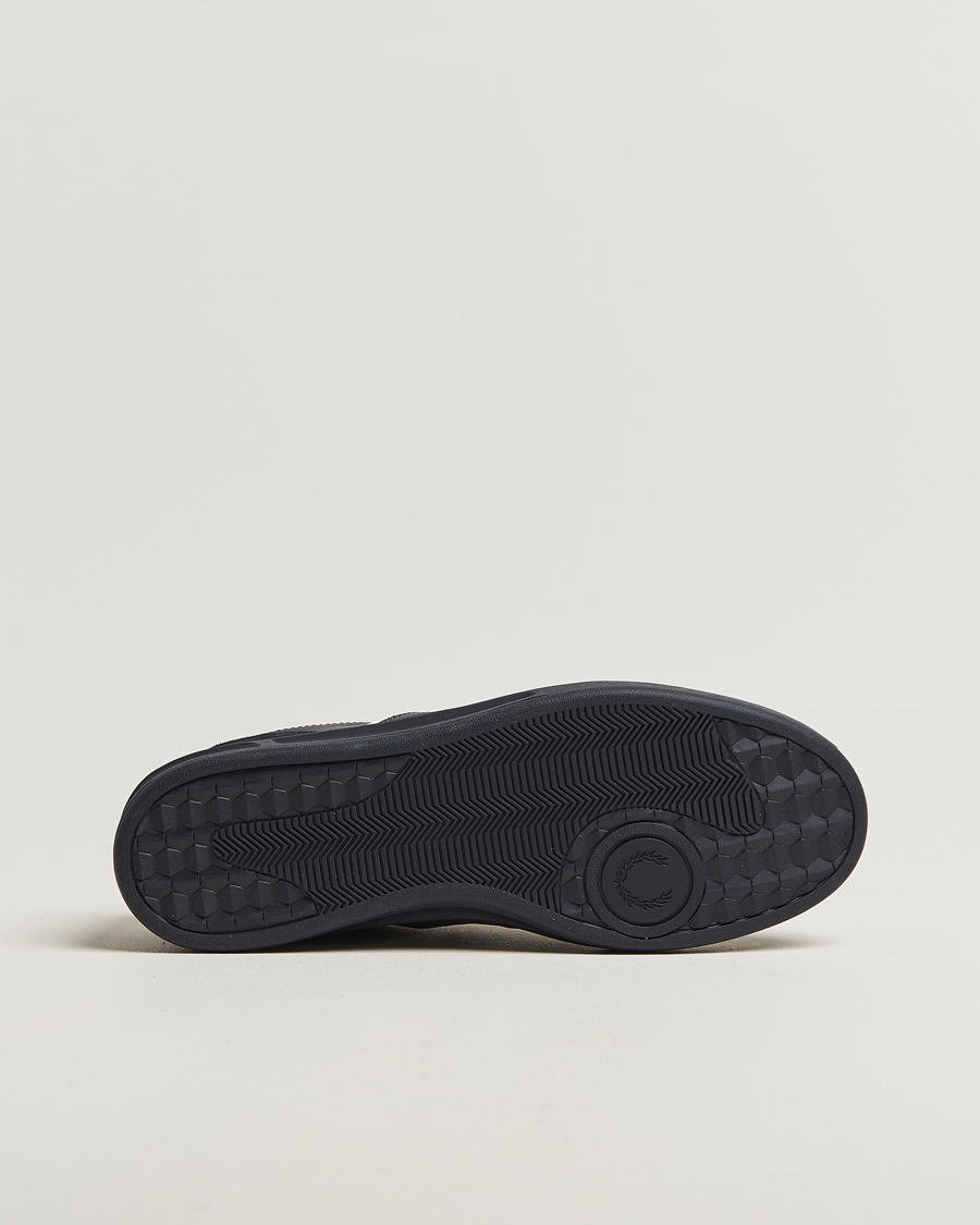Herr | Sneakers | Fred Perry | B4 Leather/Suede Sneaker Navy