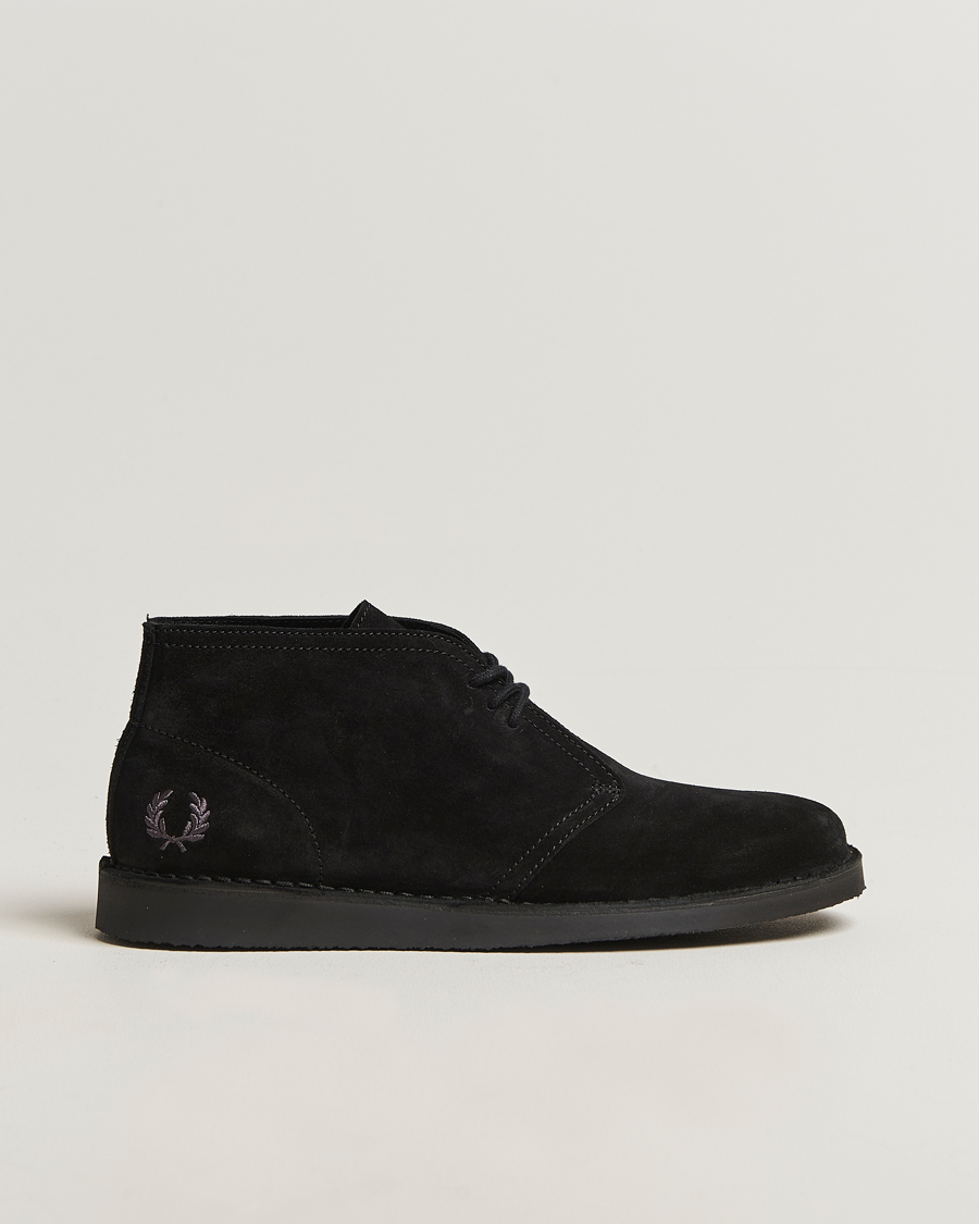 Herr | Kängor | Fred Perry | Hawley Suede Chukka Boot Black