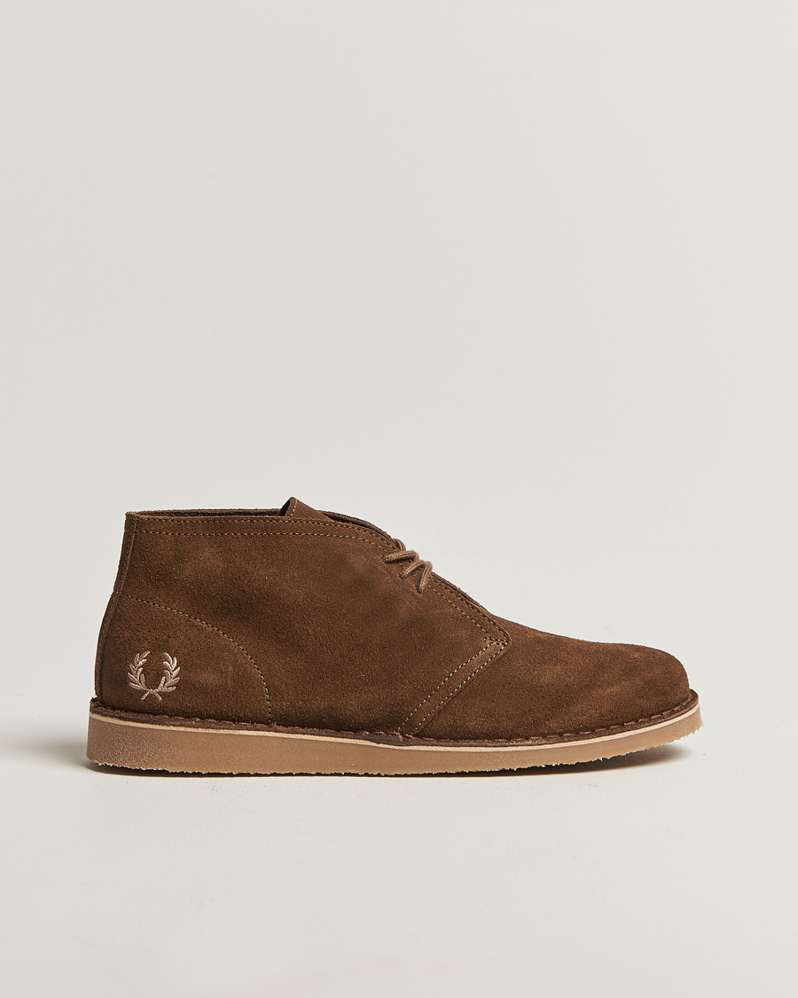 Herr | Kängor | Fred Perry | Hawley Suede Chukka Boot Marsh Brown