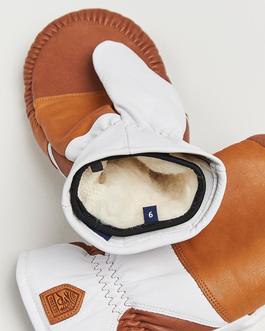 Herr | Hestra reMix Mitt Cork/Off White | Hestra | reMix Mitt Cork/Off White