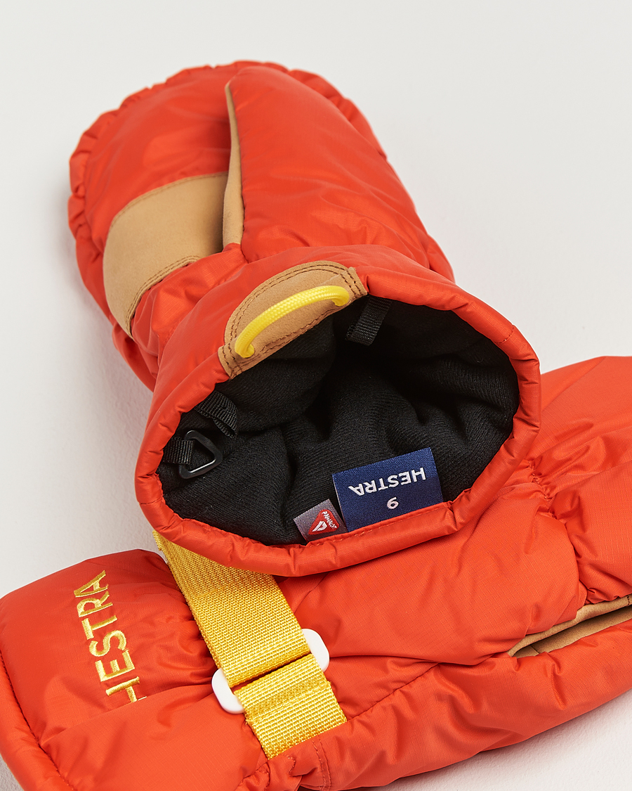 Herr | Handskar | Hestra | Kiruna Mitt Light Red
