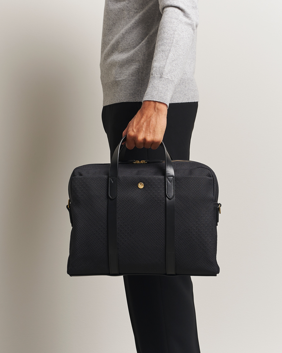 Herr | Väskor | Mismo | M/S Aspire Briefcase Haptic Black/Black