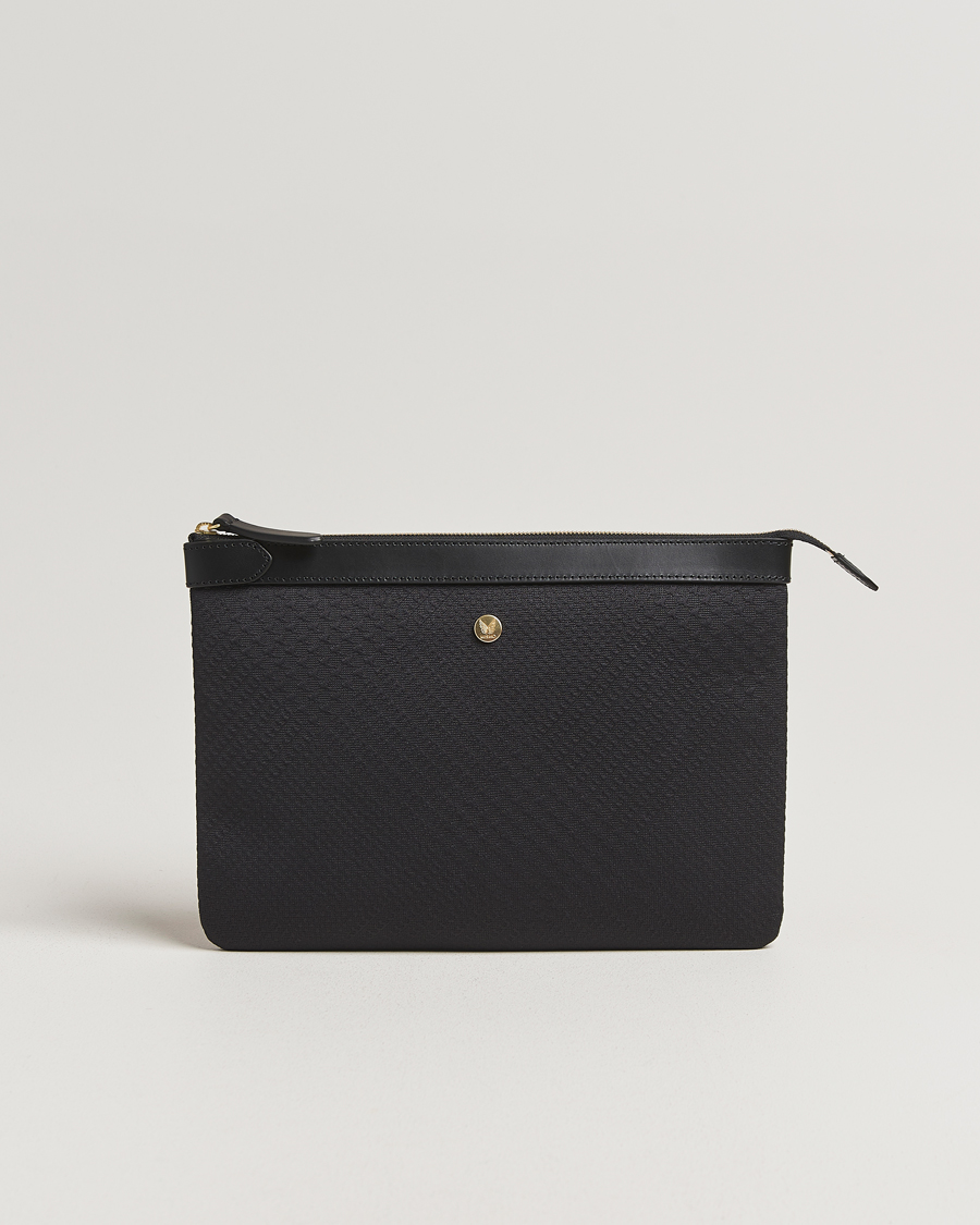 Herr | Väskor | Mismo | M/S Nylon Pouch Large Haptic Black/Black
