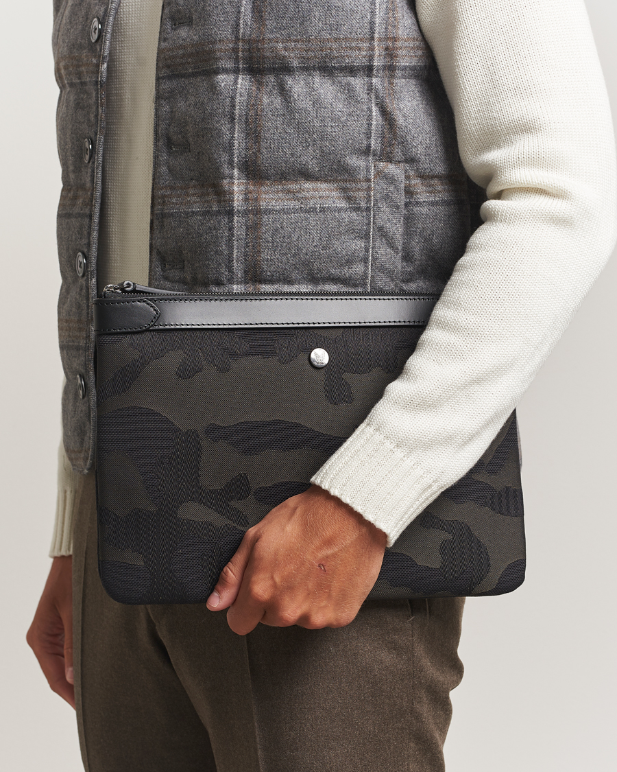 Herr | Väskor | Mismo | M/S Nylon Pouch Large Into The Deep/Black
