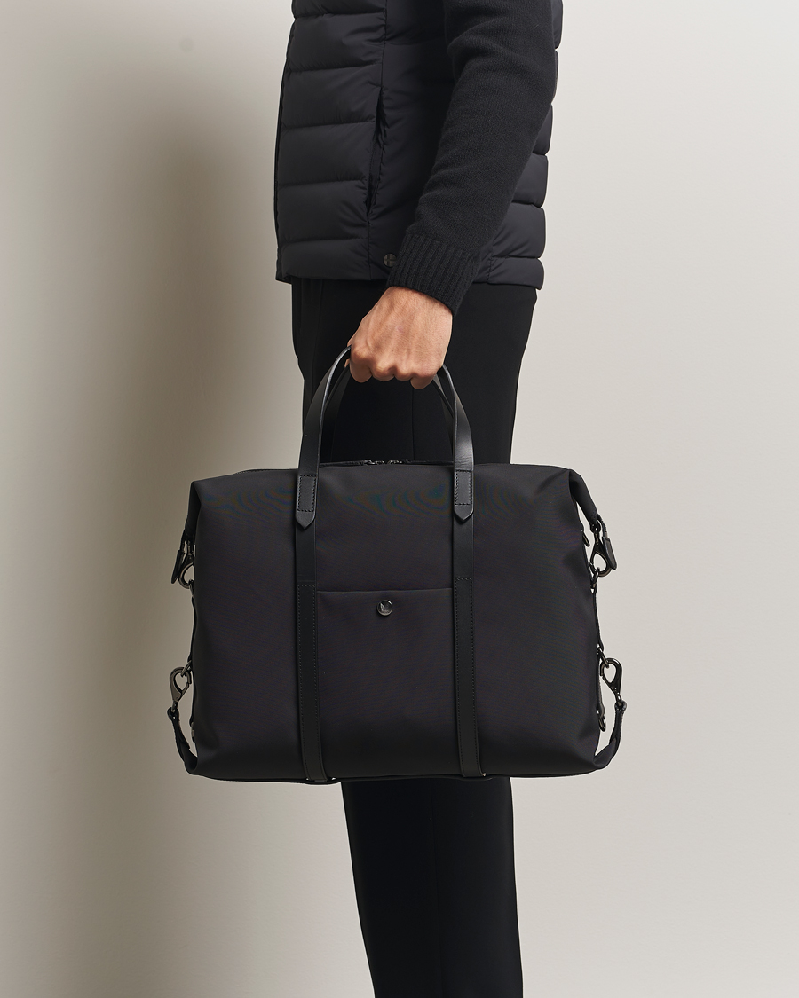 Herr | Väskor | Mismo | M/S Utility Nylon Duffle Bag Eclipse Black/Black