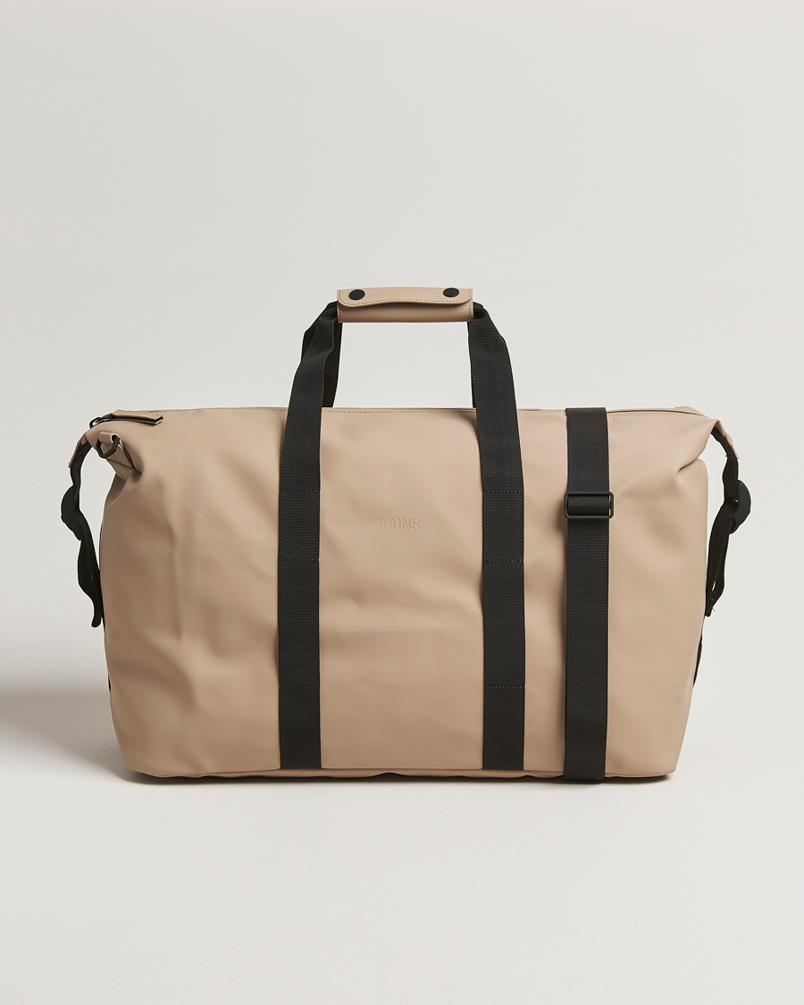 Herr | Väskor | RAINS | Hilo Weekendbag Beige