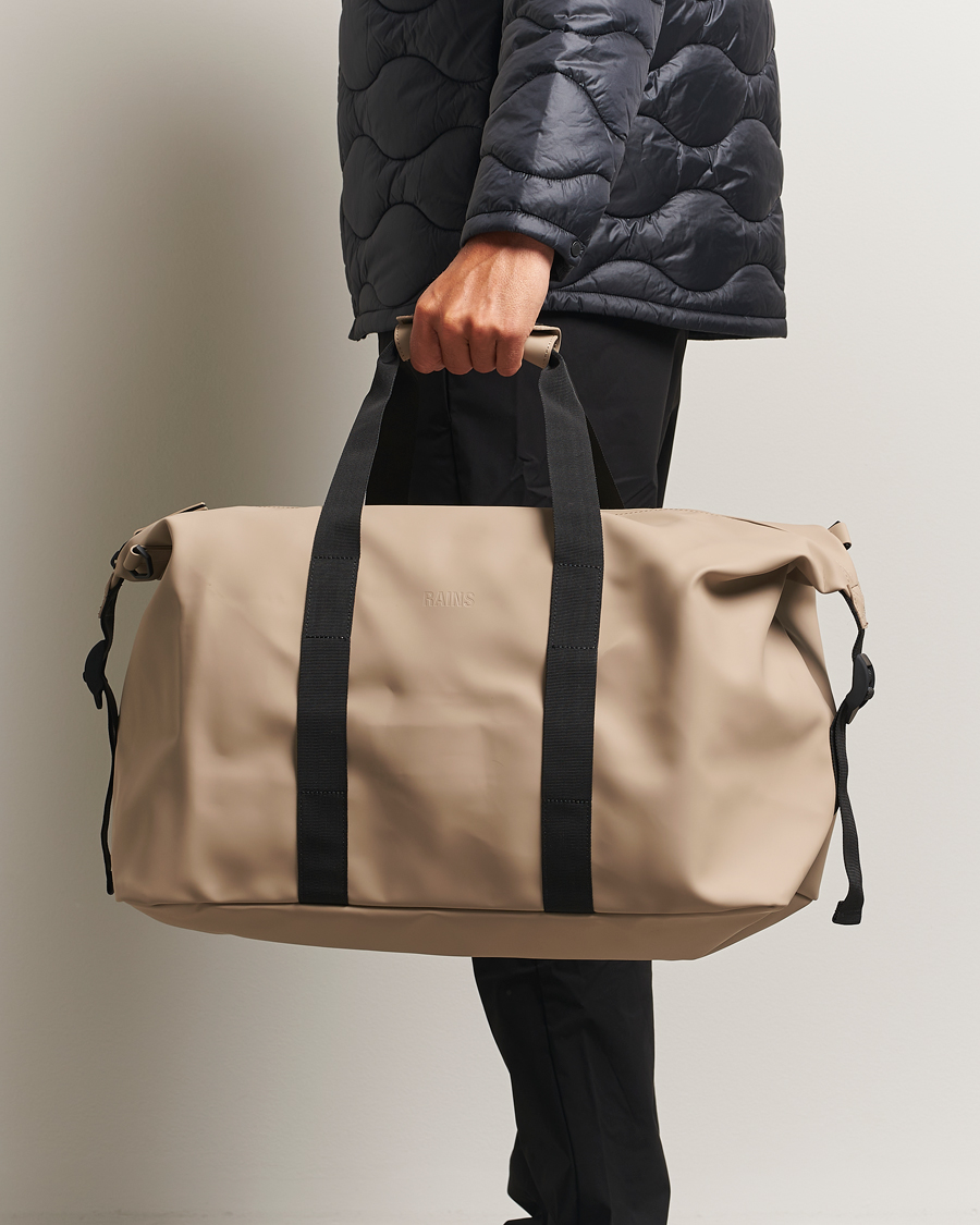 Herr | Väskor | RAINS | Hilo Weekendbag Beige