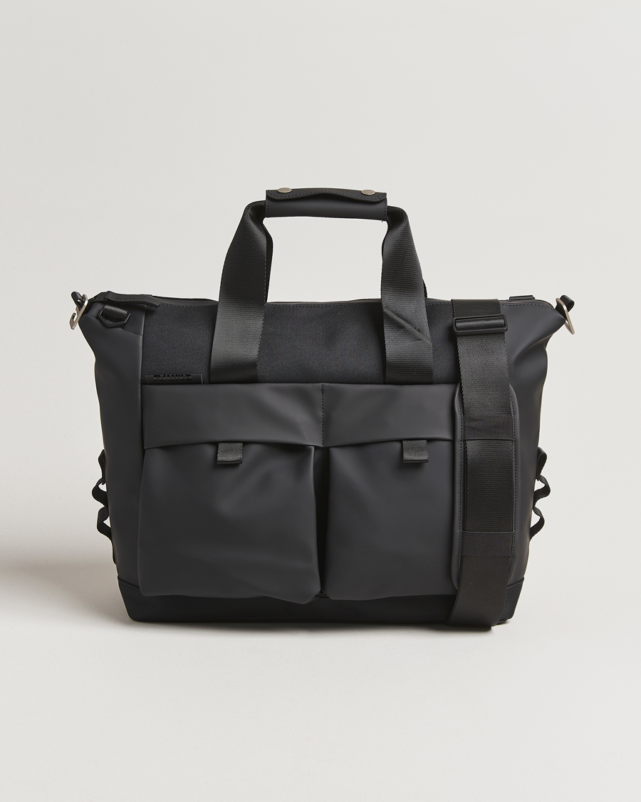 Herr | Väskor | RAINS | Otaru Small Weekendbag Black