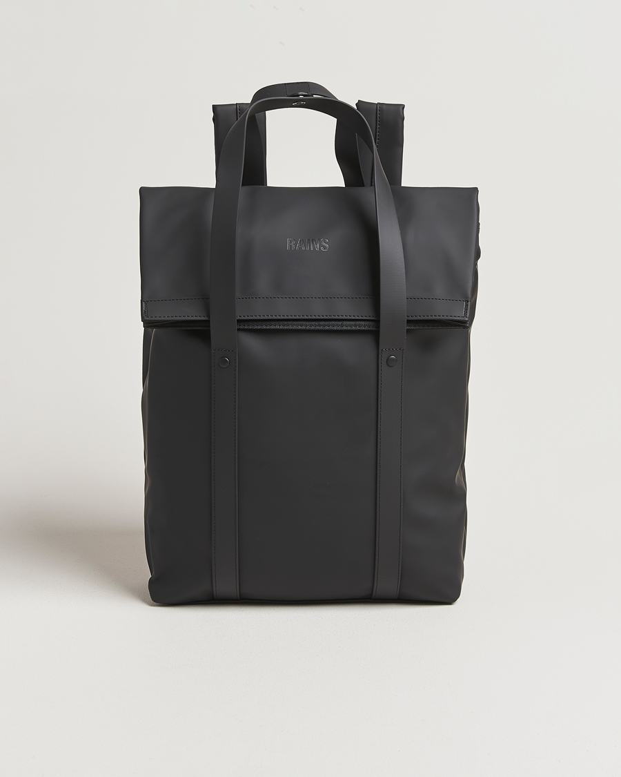Herr | Väskor | RAINS | 2 Way Tote Backpack Black