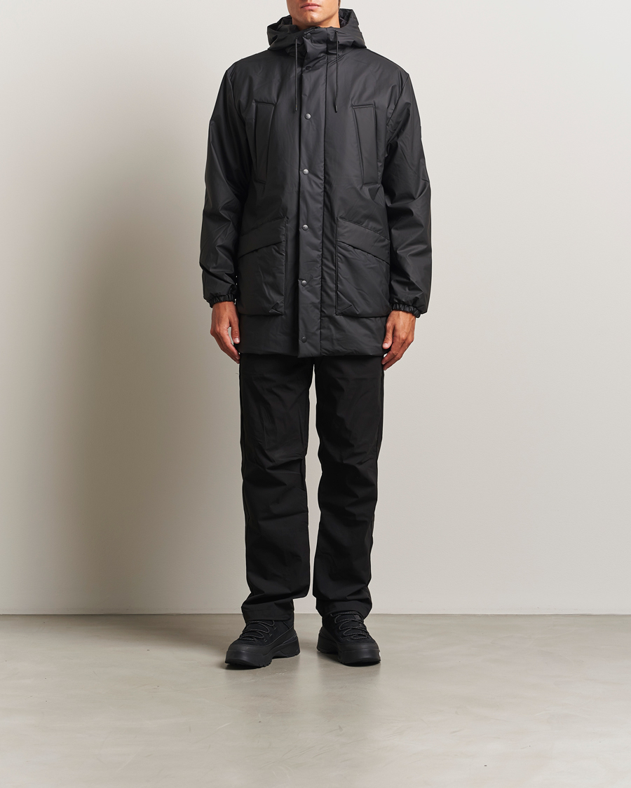 Herr | Jackor | RAINS | Lohja Insulated Cargo Jacket Black