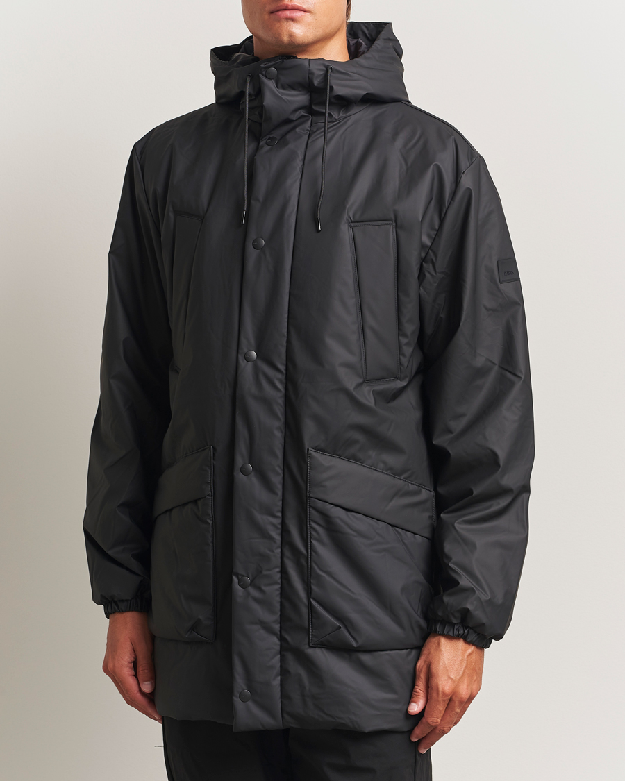 Herr | Jackor | RAINS | Lohja Insulated Cargo Jacket Black